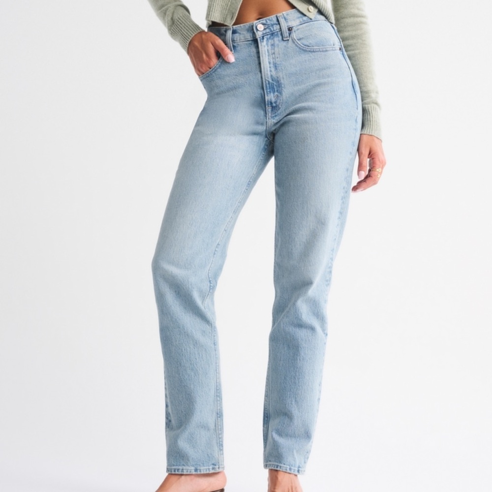 Curve Love Ultra High Rise 90s straight Jean